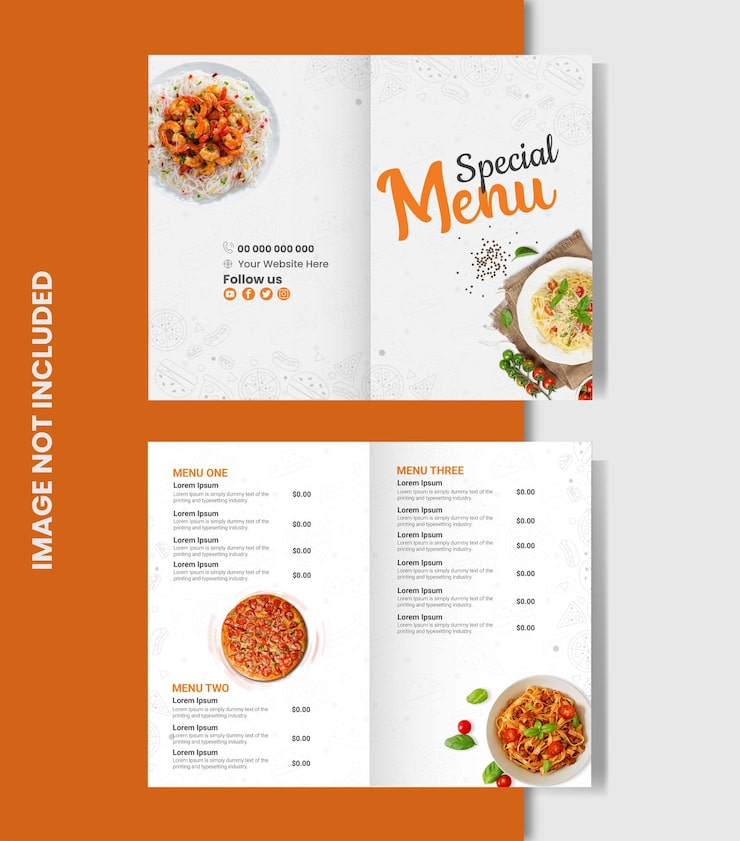 Menu design service