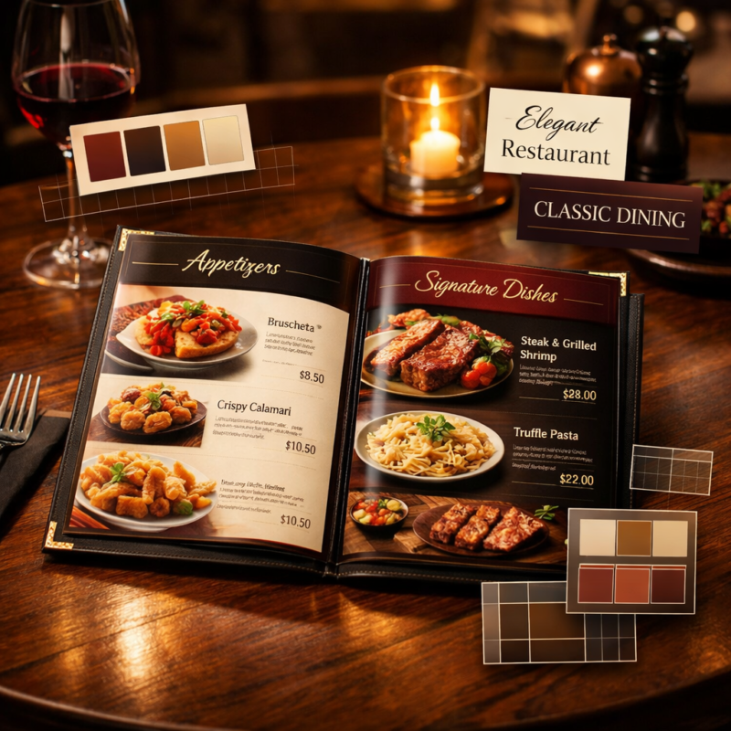 Restaurant Menu Design