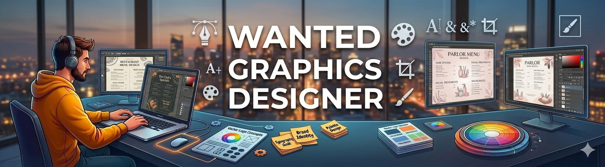 we are hiring graphics designer