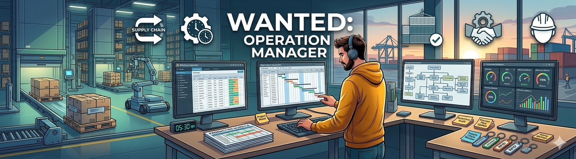we are hiring operation manager