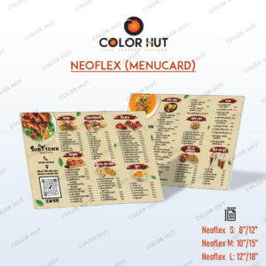 Professional Restaurant Menu Card Design