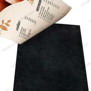 Luxury Leather Crafted Beauty Salon Menu Design