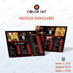 Professional Restaurant Menu Card Design