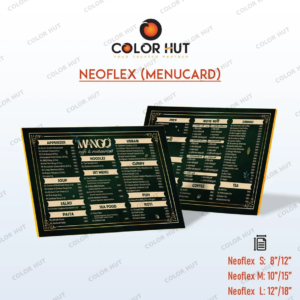 Professional Modern Restaurant Menu Card Design
