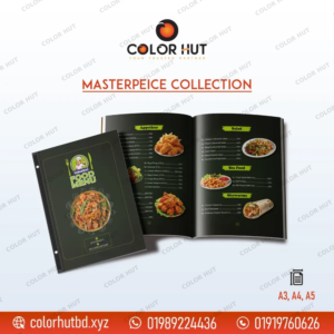 Restaurant menu design template