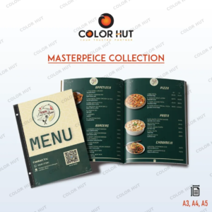 Luxury Custom Restaurant Menu Design & Printing