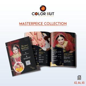 Premium Bridal Portrait Makeover & Beauty Parlor Menu Design