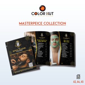 Elite Gents Salon & Skin Care Service Menu Design