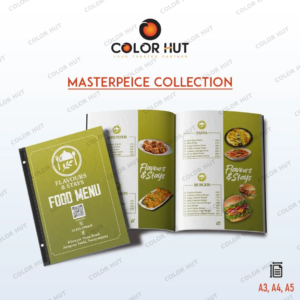 Restaurant Menu Design and Printing