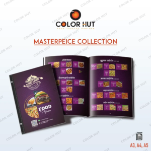 Royal Purple Premium Bilingual Restaurant Menu Design
