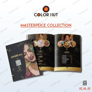 Luxurious Golden Glitter Beauty Salon Menu Design